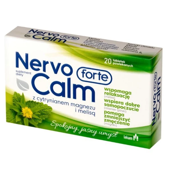 NervoCalm Forte, 20 tabletek