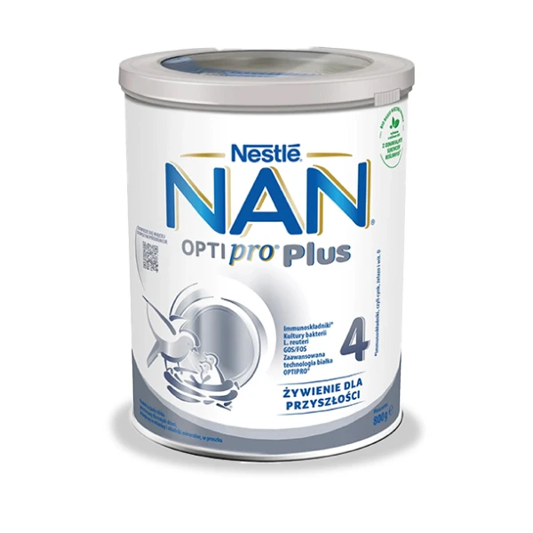 Nestle Nan Optipro Plus 4, formuła na bazie mleka, po 2 roku życia, 800g