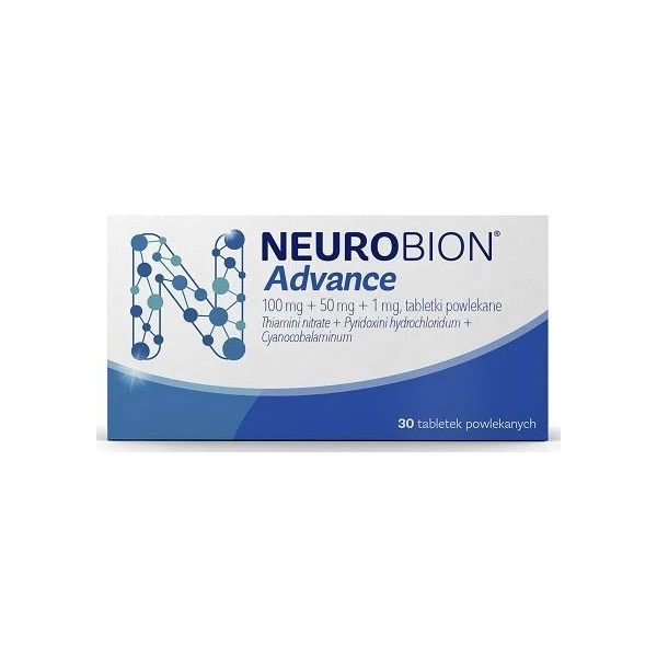 Neurobion Advance (100mg+50mg+1mg), 30 tabletek powlekanych