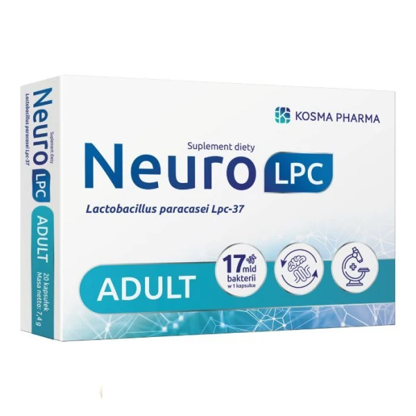 NeuroLPC Adult, 20 kapsułek