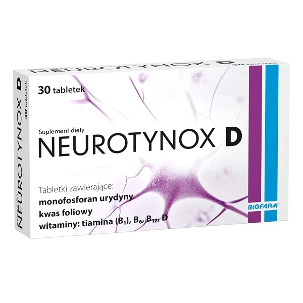Neurotynox D, 30 tabletek