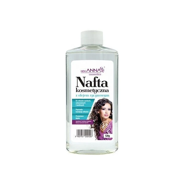 New Anna Cosmetics, nafta kosmetyczna z olejem rycynowym, 120g