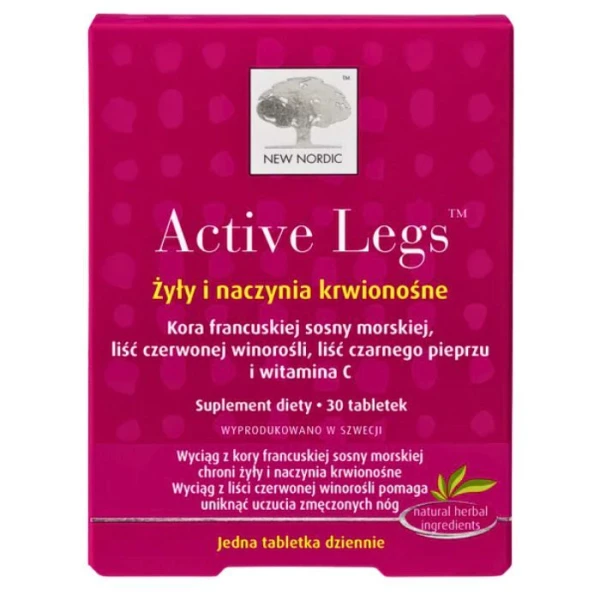 New Nordic Active Legs, 30 tabletek