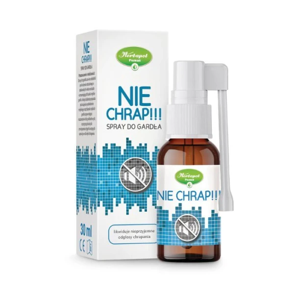 Nie Chrap!!!, spray do gardła, 30ml