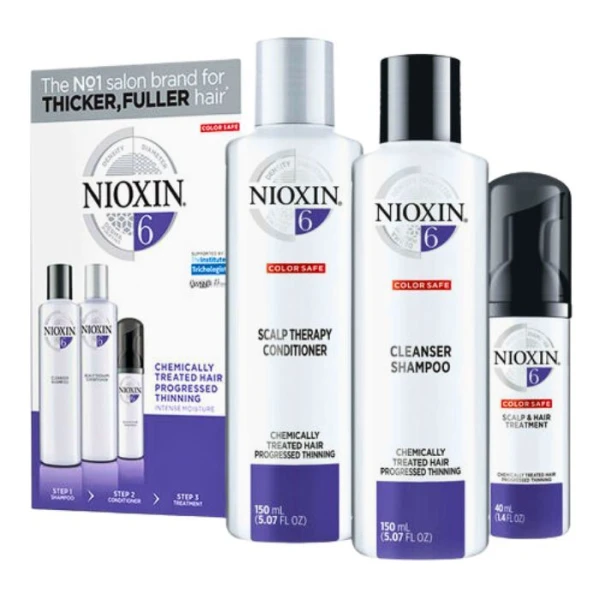 Nioxin, system nr 6, przeciw wypadaniu włosów, 1 opakowanie
