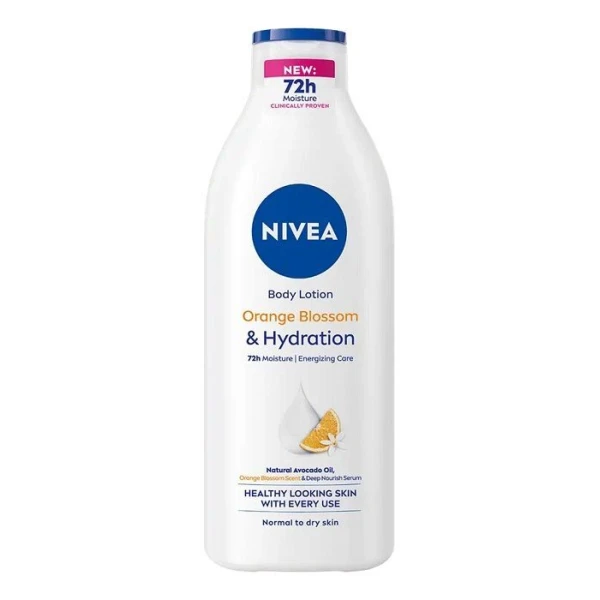 Nivea, balsam do ciała z kwiatem pomarańczy, skóra sucha i normalna, 400ml