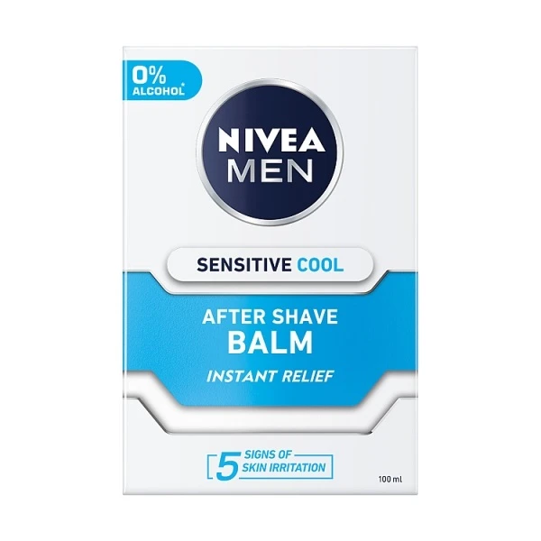 Nivea Men Sensitive Cool, chłodzący balsam po goleniu, rumianek i algi morskie, 100ml