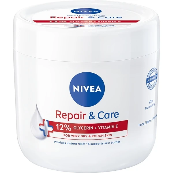 Nivea Repair & Care, krem dla skóry bardzo suchej i szorstkiej, 400ml