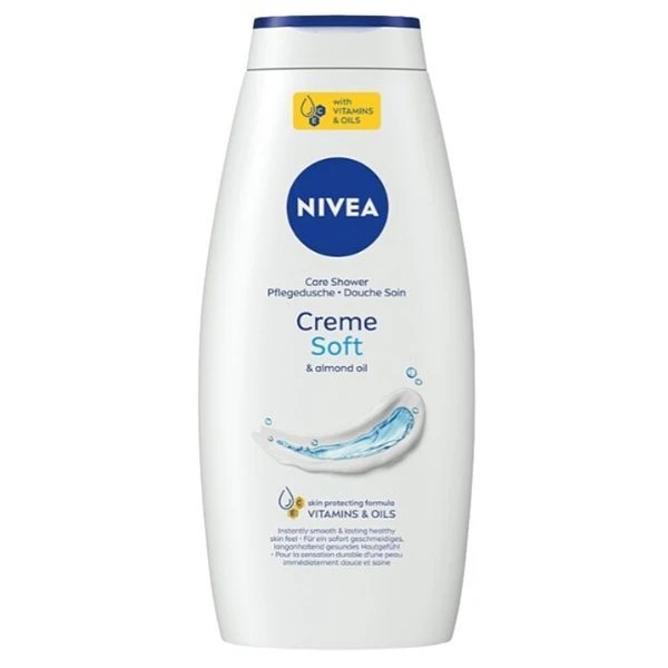 Nivea Creme Soft, kremowy żel pod prysznic, 500ml