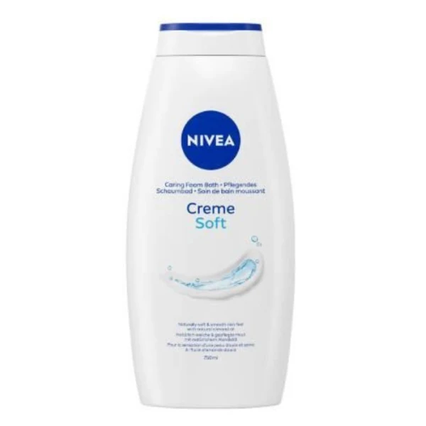 Nivea Creme Soft, kremowy żel pod prysznic, 750ml