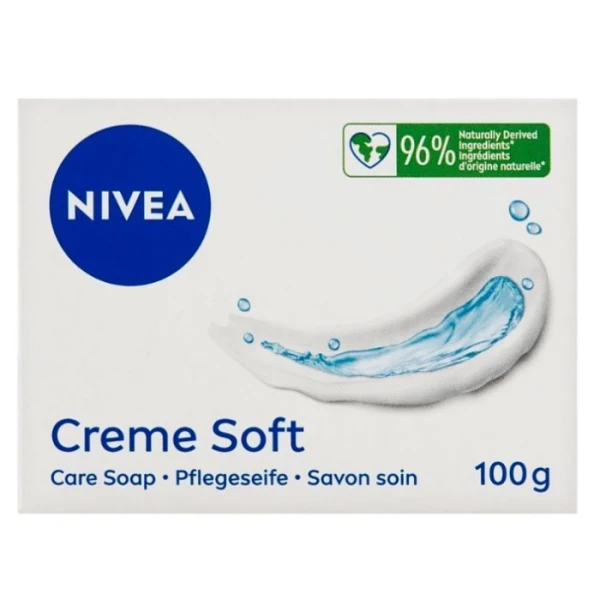 Nivea Creme Soft, mydło w kostce, 100g