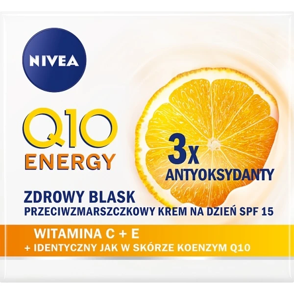 Nivea Q10 Energy, krem przeciwzmarszczkowy na dzień, 50ml