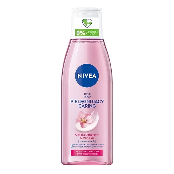 Nivea, pielęgnujący tonik do twarzy, cera sucha i wrażliwa, 200ml
