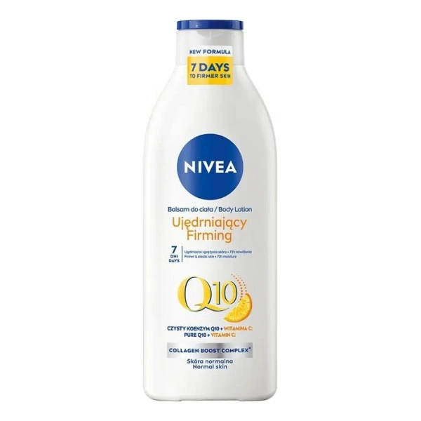 Nivea, ujędrniający balsam do ciała z koenzymem Q10 i witaminą C, 400ml