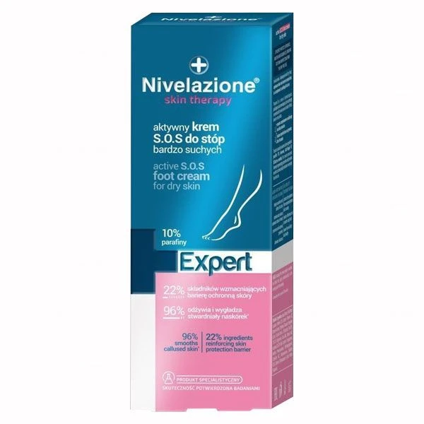 Nivelazione Skin Therapy Expert, krem SOS do bardzo suchych stóp, 75ml