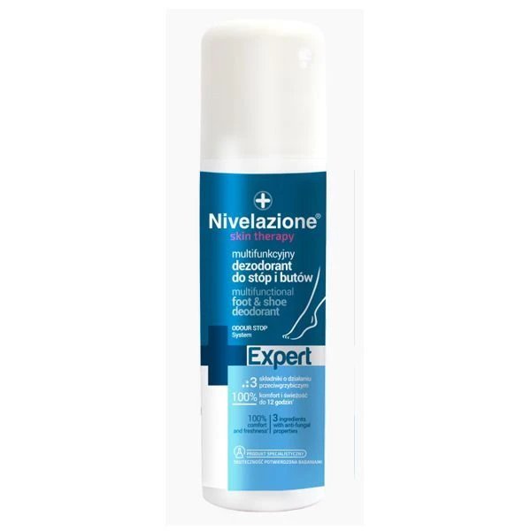 Nivelazione Skin Therapy Expert, multifunkcyjny dezodorant do stóp i butów, 150ml