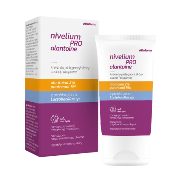 Nivelium Pro Alantoine, krem do pielęgnacji skóry suchej i atopowej, od urodzenia, 40g