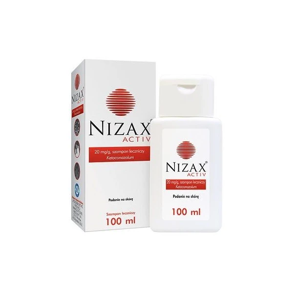 Nizax Activ 20mg/g, szampon leczniczy, 100ml