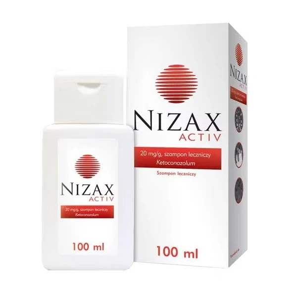 Nizax Activ 20mg/g, szampon leczniczy, 100ml