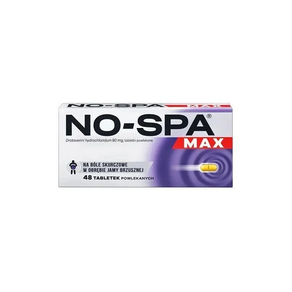No-Spa MAX 80mg, 48 tabletek
