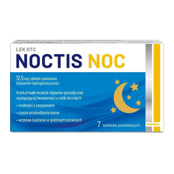 Noctis Noc 12,5mg, 7 tabletek