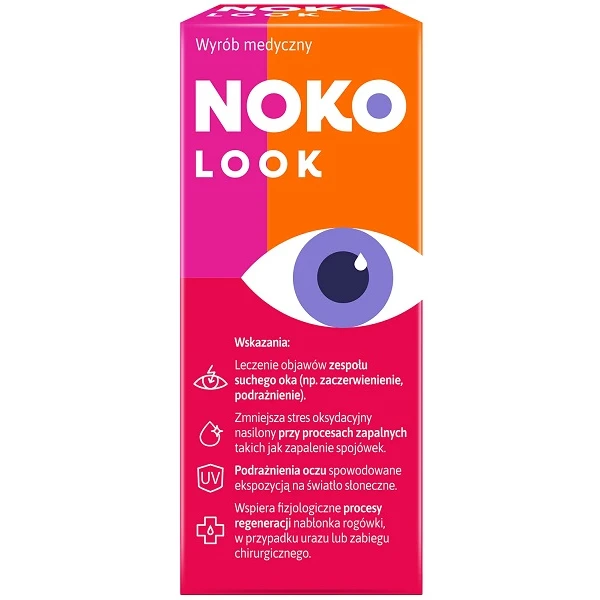 Noko Look, krople do oczu, 10ml