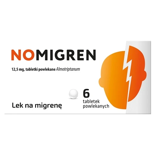 Nomigren 12,5mg, 6 tabletek powlekanych