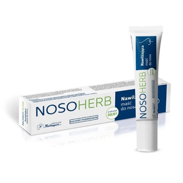 Nosoherb, nawilżająca maść do nosa, od 1 roku życia, 15g