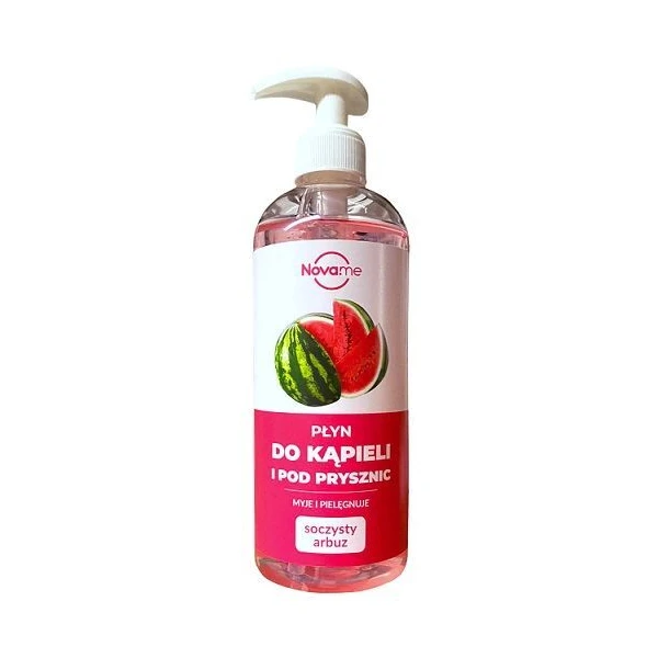 Novame, płyn do kąpieli i pod prysznic, soczysty arbuz, 500ml