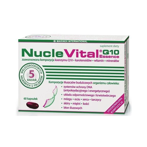 NucleVital Q10 Essence, 60 kapsułek
