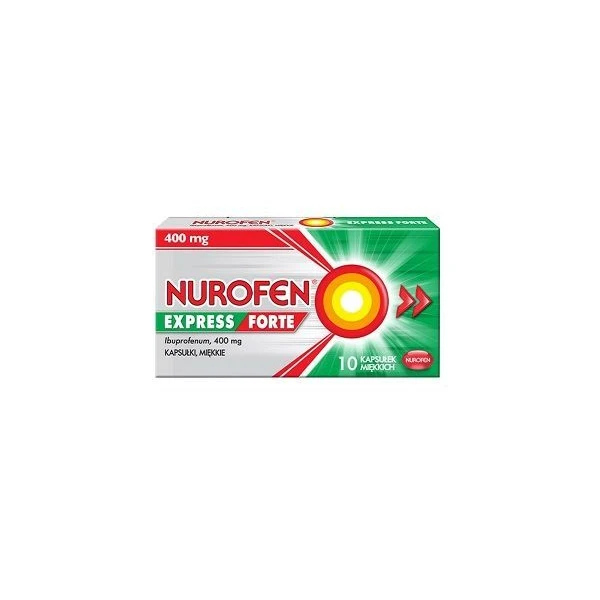 Nurofen Express Forte 400mg, 10 kapsułek