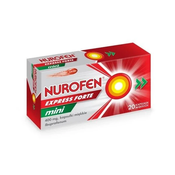 Nurofen Express Forte Mini 400mg, 20 kapsułek
