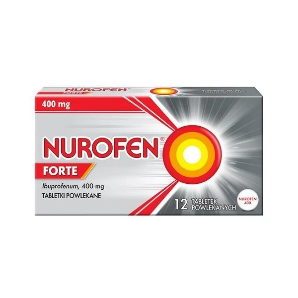 Nurofen Forte 400mg, 12 tabletek