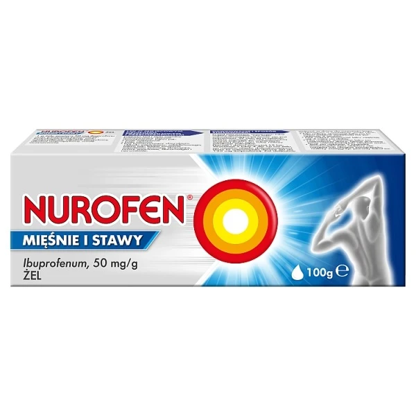 Nurofen Mięśnie i Stawy 50mg/g, żel, 100g
