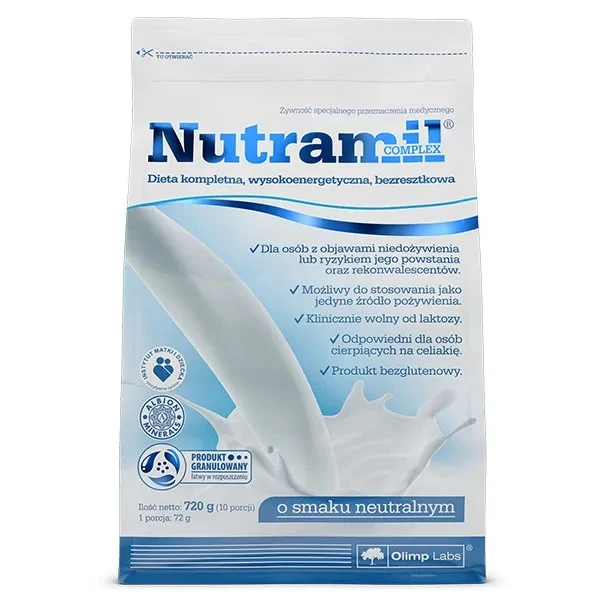 Olimp Labs, Nutramil Complex, smak neutralny, proszek, 720g