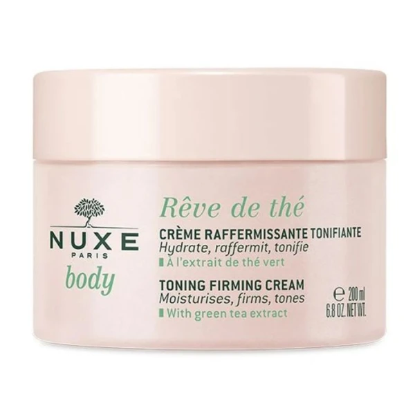 Nuxe Body Reve de The, tonizujący krem ujędrniający, 200ml