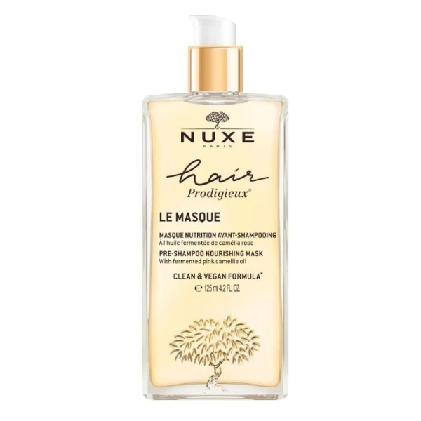 Nuxe Hair Prodigieux, odżywcza maska przed myciem włosów, 125ml