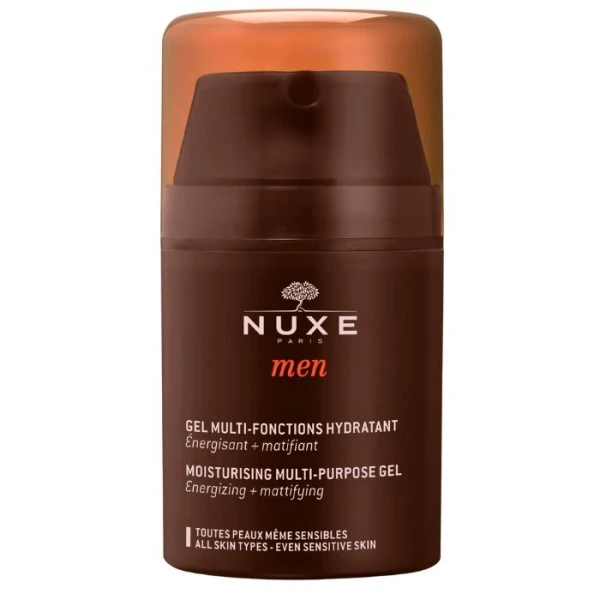 Nuxe Men, wielofunkcyjny żel nawilżający do twarzy, 50ml