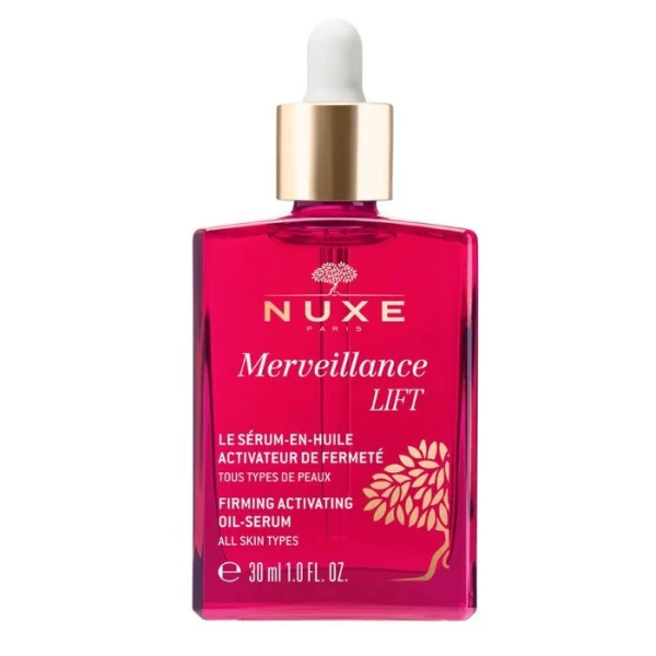 Nuxe Merveillance Lift, olejowe serum liftingujące, do każdego typu cery, 30ml
