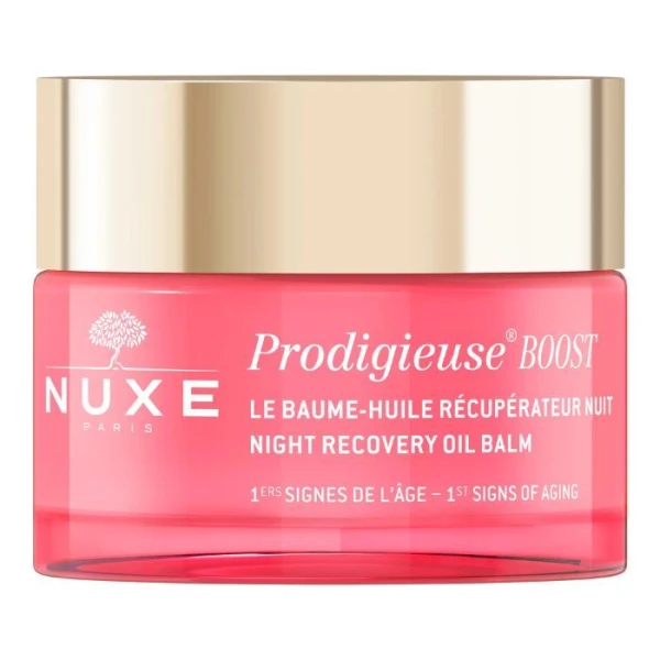 Nuxe Prodigieuse Boost, olejkowy balsam do twarzy na noc, 50ml