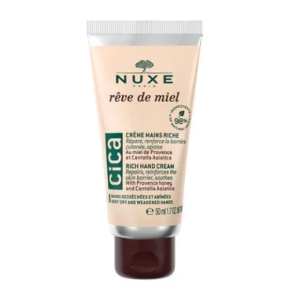 Nuxe Reve De Miel CICA, bogaty krem do rąk, 50ml