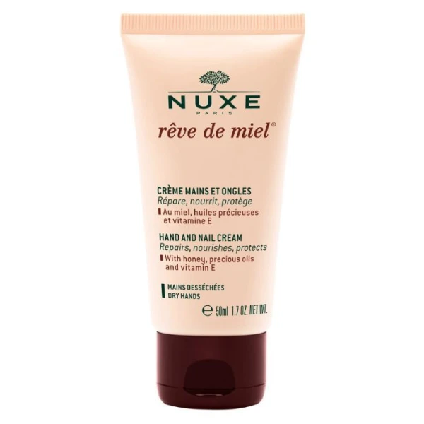 Nuxe Reve de Miel, krem do rąk i paznokci, 50ml