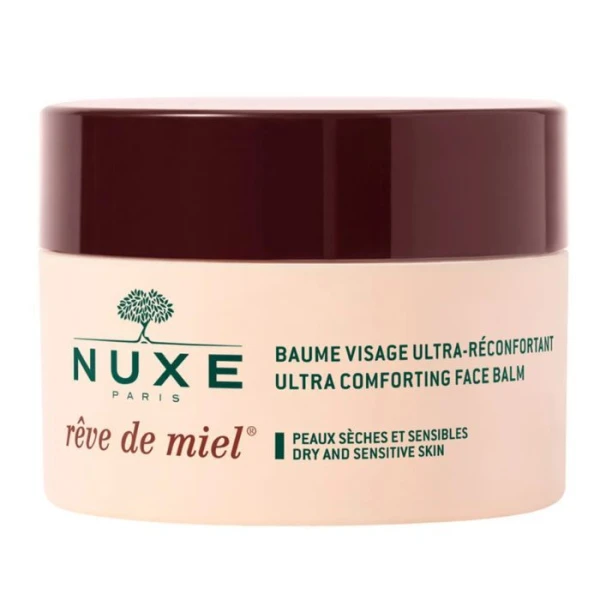Nuxe Reve de Miel, ultrakomfortowy krem do twarzy, skóra sucha i wrażliwa, 50ml