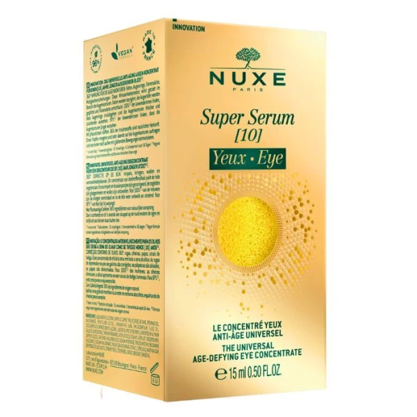 Nuxe Super Serum, uniwersalne serum przeciwstarzeniowe pod oczy, 15ml