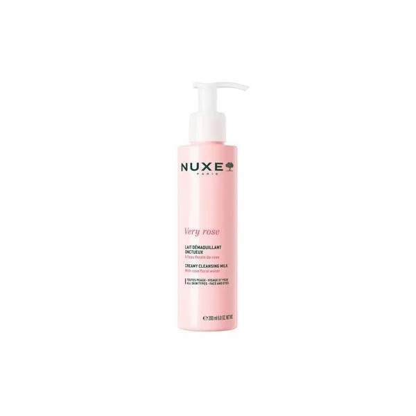 Nuxe Very Rose, kremowe mleczko do demakijażu, 200ml