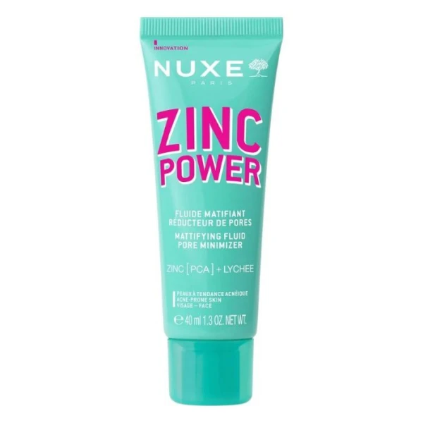Nuxe Zinc Power, matujący krem zmniejszający pory, 40ml
