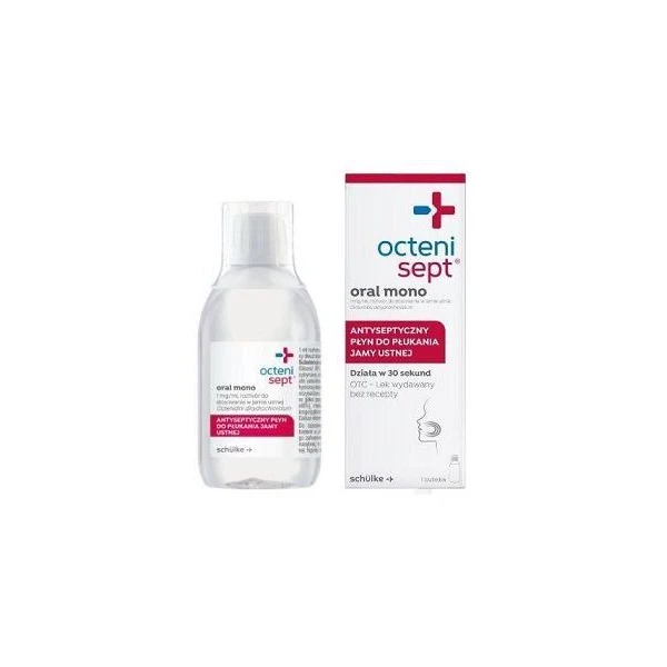 Octenisept Oral Mono 1mg/ml, roztwór do stosowania w jamie ustnej, 250ml