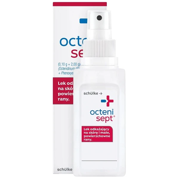 Octenisept (0,1g+2g)/100g, płyn do stosowania na rany, błonę śluzową i skórę, 100ml