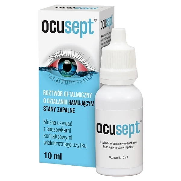 Ocusept, krople do oczu, 10ml