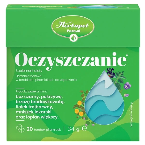 Oczyszczanie, herbatka ziołowa, 20 torebek